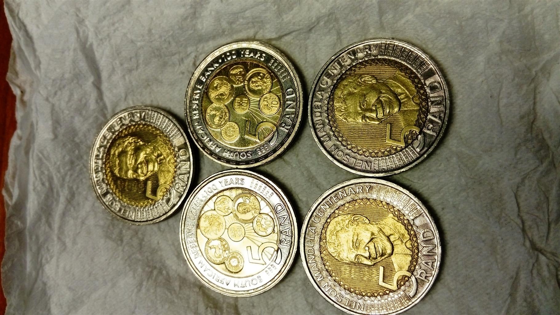 R5 coins 