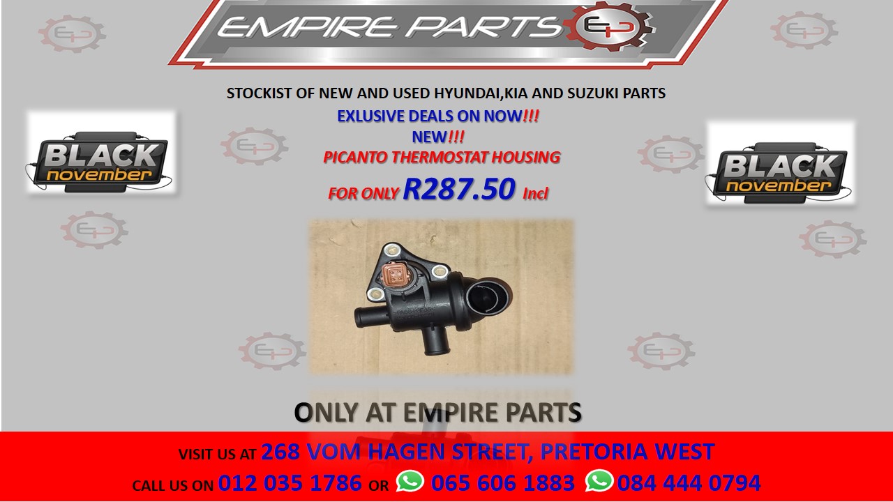 HOUSING THERMOSTAT KIA PICANTO FOR SALE - Private Seller HOUSING THERMOSTAT KIA PICANTO FOR SALE - Private Seller