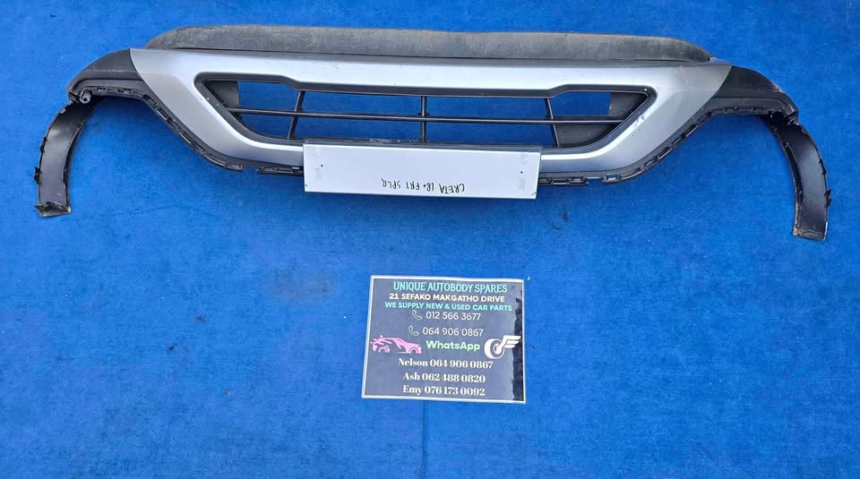 Hyundai Creta 2018 + Front Bumper Spoiler Hyundai Creta 2018 + Front Bumper Spoiler