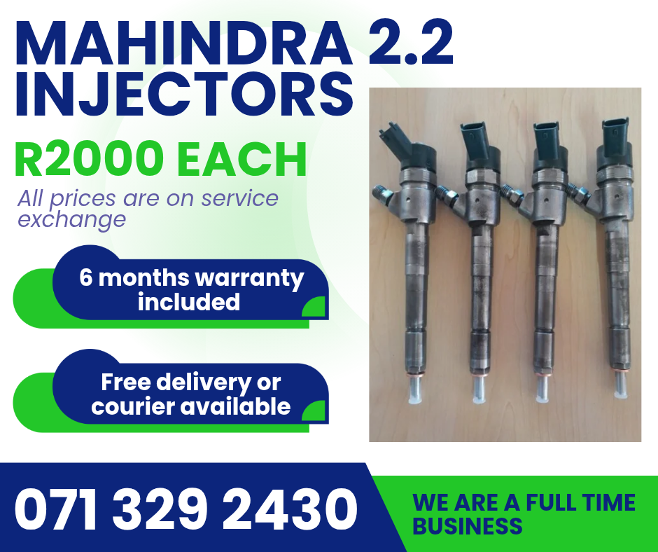 MAHINDRA SCORPIO DIESEL INJECTORS FOR SALE WITH WARRANTY - Private Seller MAHINDRA SCORPIO DIESEL INJECTORS FOR SALE WITH WARRANTY - Private Seller