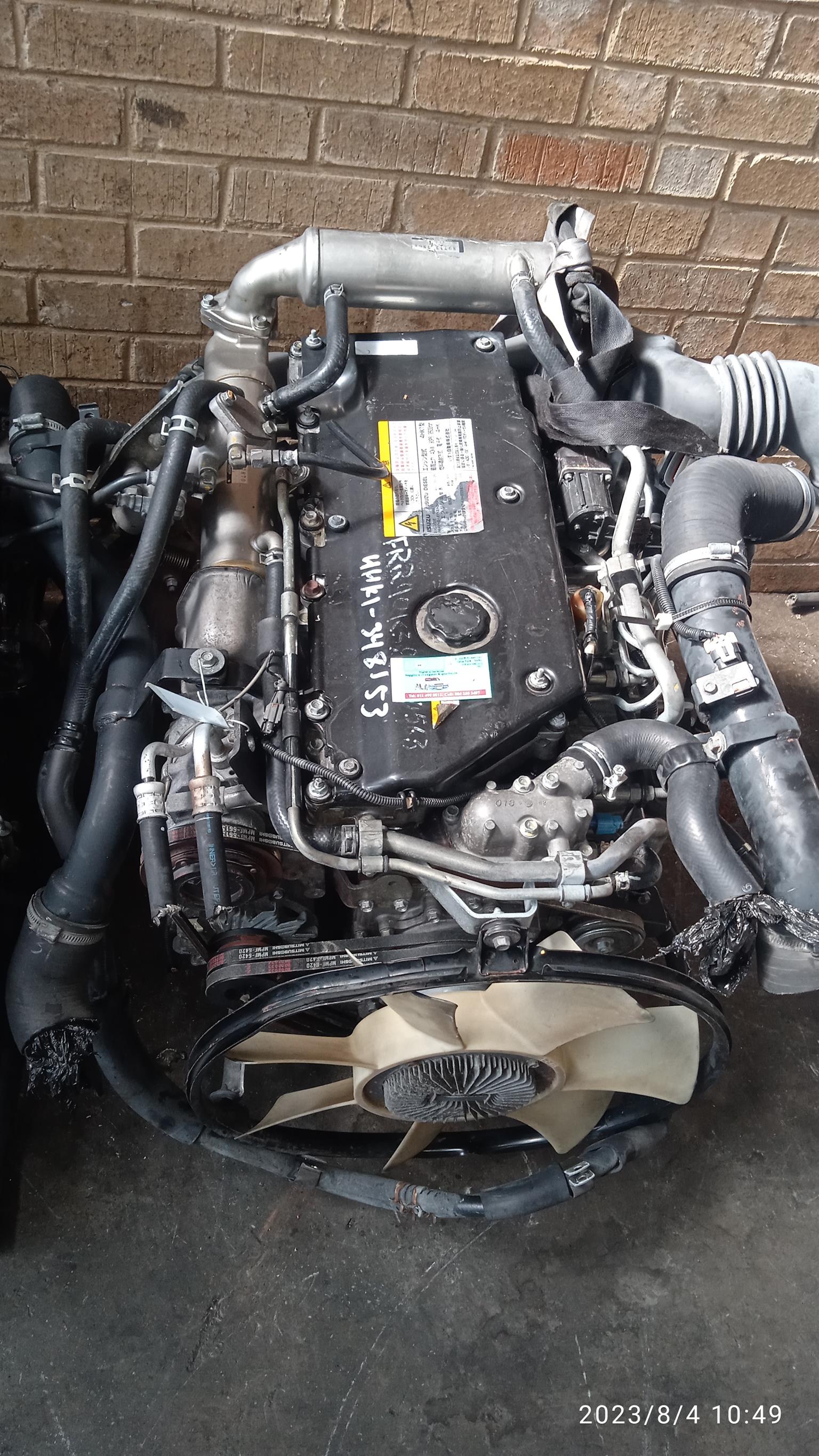 ISUZU 4HK1-T ENGINE OLD GENERATION for sale at Rojan Engines and Gearboxes R5550 - Private Seller