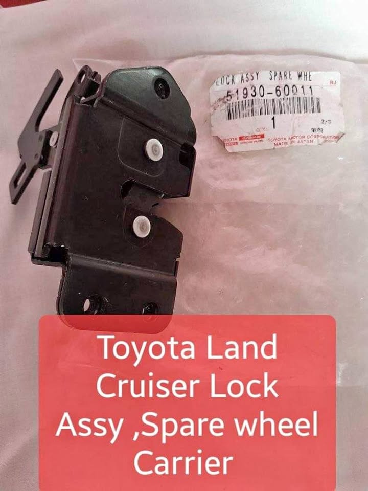 Toyota Land Cruiser lock spare wheel - Private Seller Toyota Land Cruiser lock spare wheel - Private Seller
