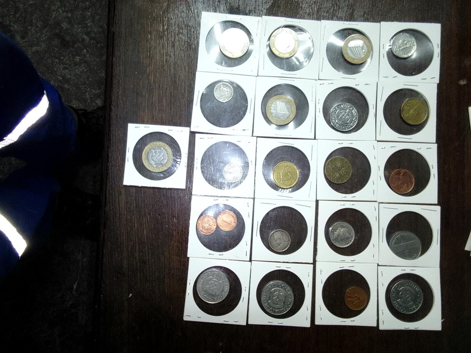 Old countries coins and Notes