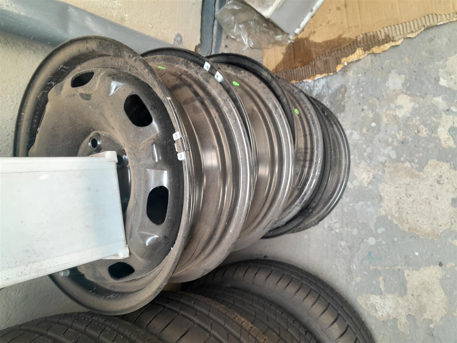 Polo vivo 14 inch steel rims new - Private Seller