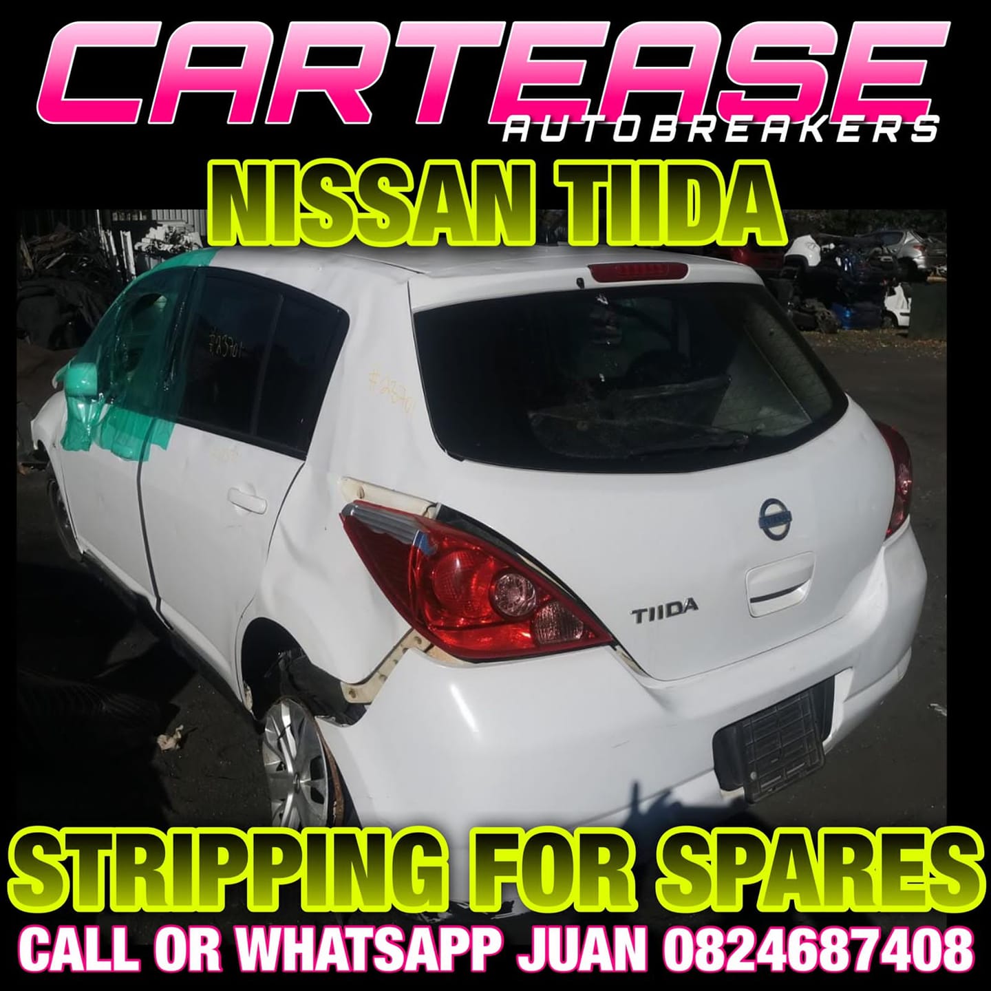 NISSAN TIIDA 1.6LT #HR16 2009 STRIPPING FOR SPARES - Private Seller NISSAN TIIDA 1.6LT #HR16 2009 STRIPPING FOR SPARES - Private Seller