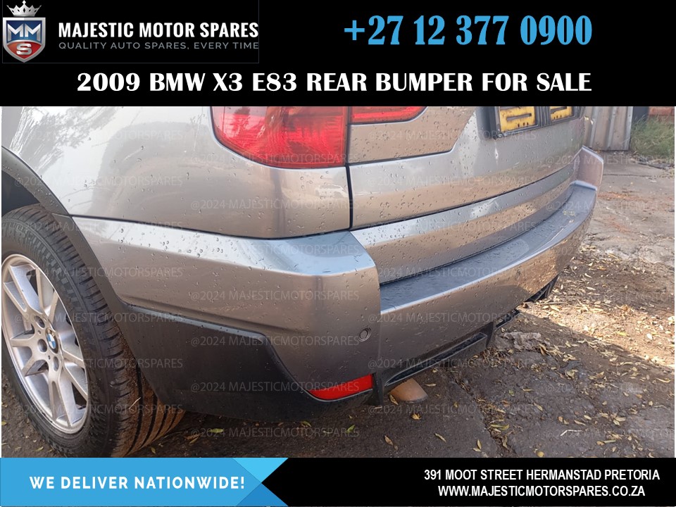 2009 BMW X3 xDrive E83 Rear Bumper for Sale - Used - Private Seller 2009 BMW X3 xDrive E83 Rear Bumper for Sale - Used - Private Seller