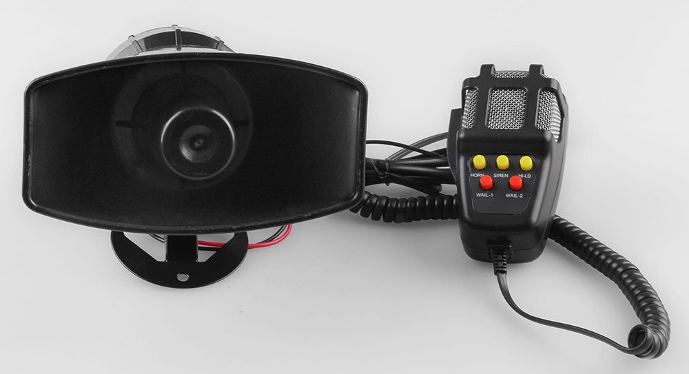 Portable Loudspeaker Microphone 12VDC Car Alarm Siren Horn. Brand New Products
