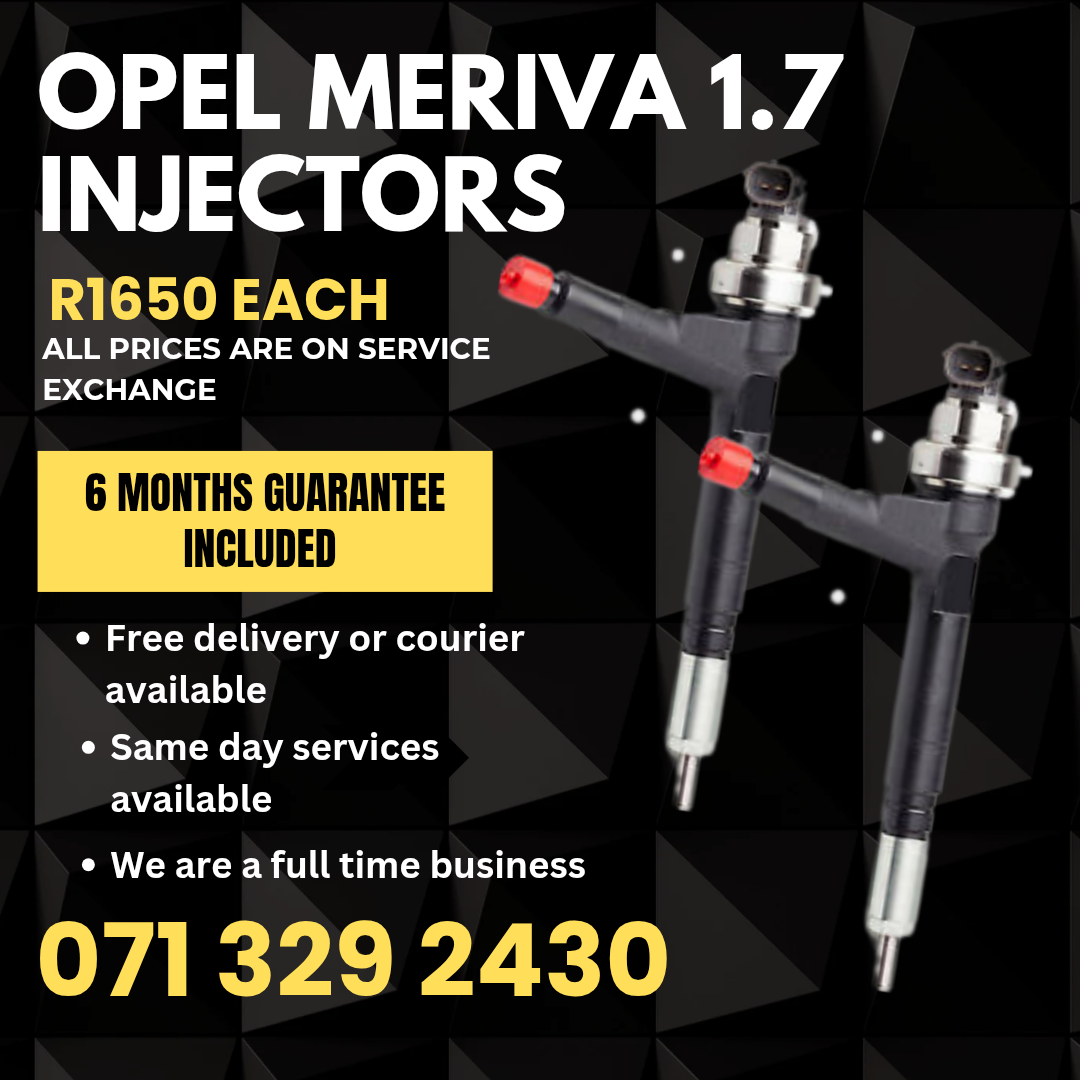 OPEL MERIVA 1.7 INJECTORS FOR SALE WITH WARRANTY - Private Seller OPEL MERIVA 1.7 INJECTORS FOR SALE WITH WARRANTY - Private Seller