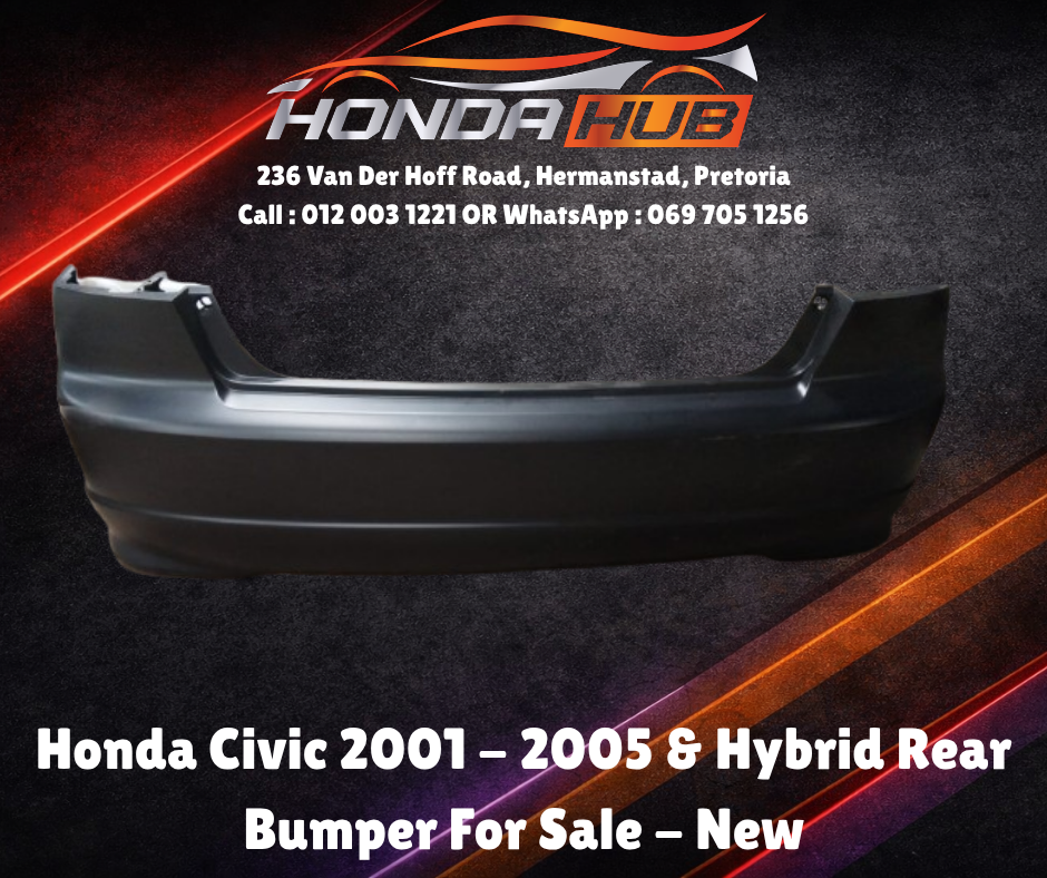 Honda Civic 2001–2005 & Hybrid Rear Bumper For Sale – Used OEM Part - Private Seller Honda Civic 2001–2005 & Hybrid Rear Bumper For Sale – Used OEM Part - Private Seller