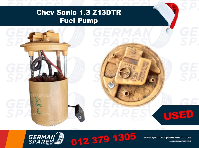 Chev Sonic 1.3 ( Z13DTR ) USED Fuel Pump for sale - Private Seller Chev Sonic 1.3 ( Z13DTR ) USED Fuel Pump for sale - Private Seller