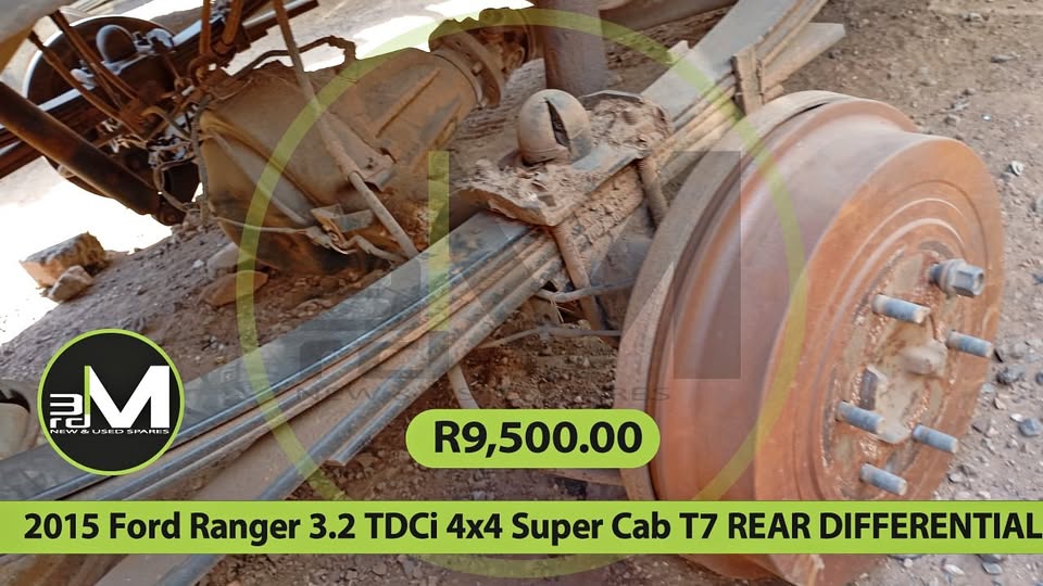 2015 Ford Ranger 3.2 TDCi 4×4 Super Cab T7 REAR DIFFERENTIAL MV0749