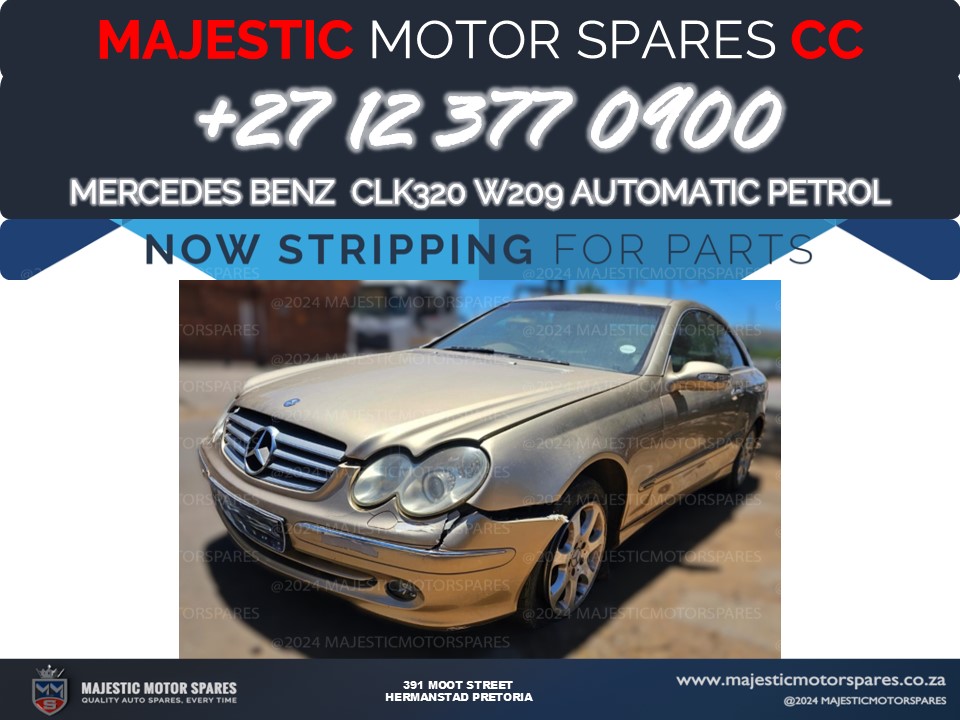 Now Stripping: 2003 Mercedes Benz CLK320 W209 Coupe – Used Spares Now Stripping: 2003 Mercedes Benz CLK320 W209 Coupe – Used Spares