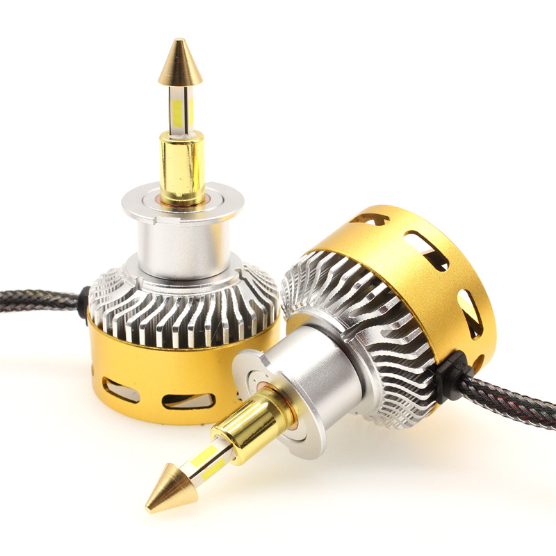 LED360 H3 360-Series White 600k CSP Chip LED Headlight Bulbs