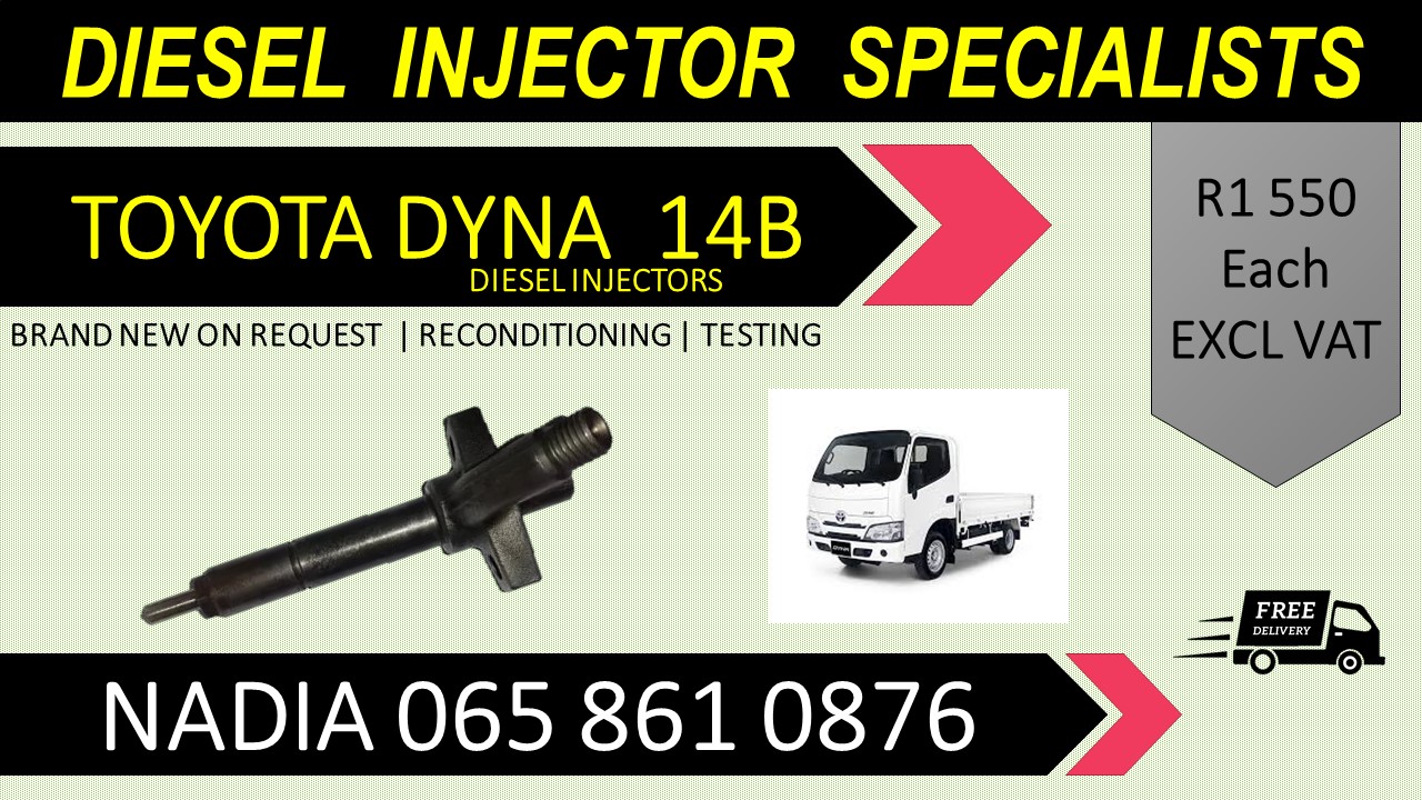 RELIABLE DIESEL INJECTORS FOR SALE FOR TOYOTA 14B - Private Seller RELIABLE DIESEL INJECTORS FOR SALE FOR TOYOTA 14B - Private Seller