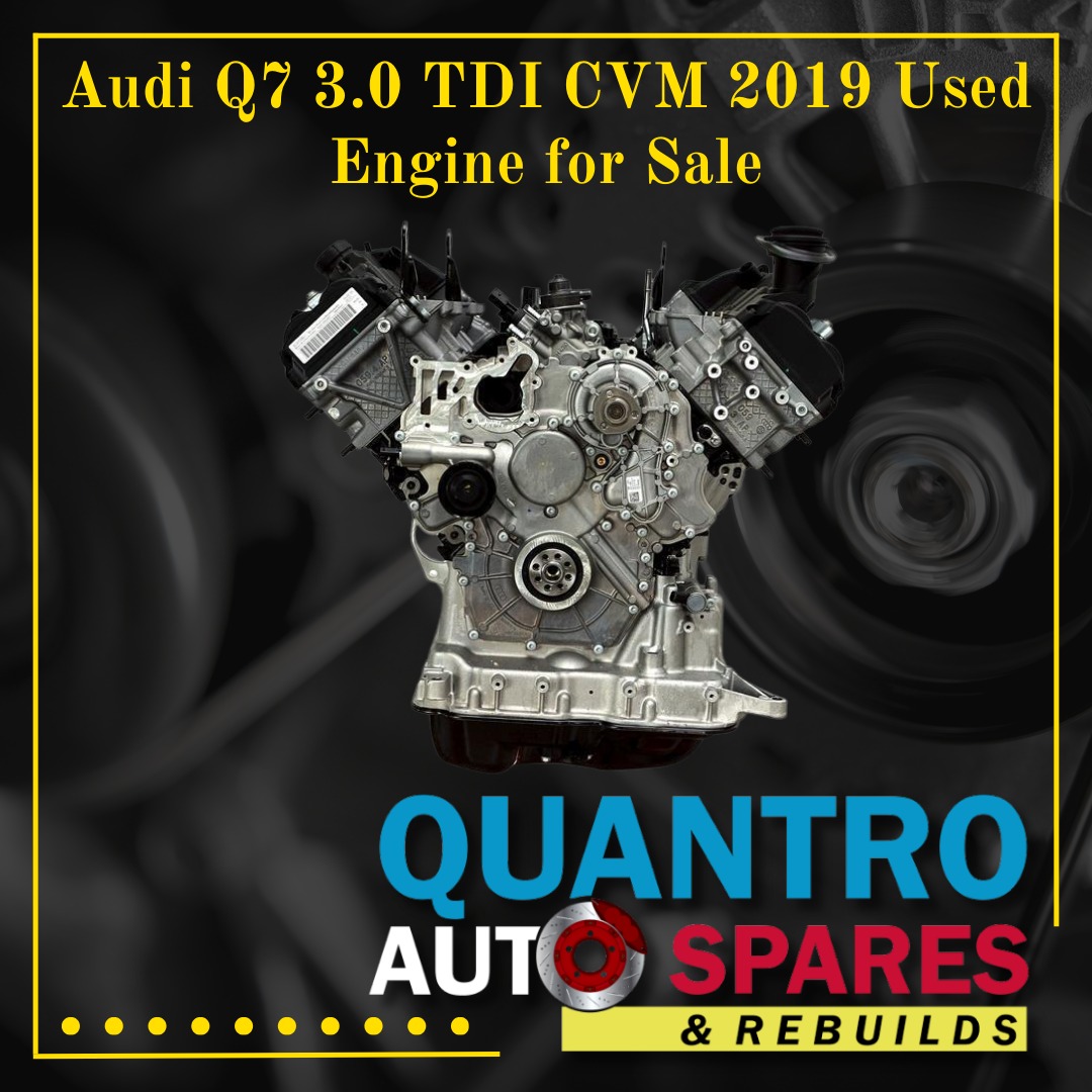 AUDI Q7 3.0 TDI CVM 2019 USED ENGINE FOR SALE - Private Seller AUDI Q7 3.0 TDI CVM 2019 USED ENGINE FOR SALE - Private Seller
