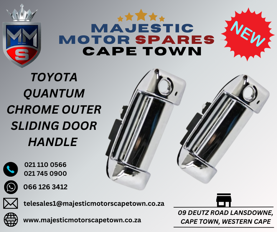 Toyota Quantum Sliding Chrome Door Handles - Private Seller