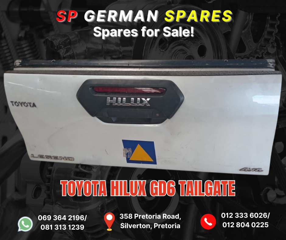 π Toyota Hilux GD6 Tailgate for Sale β Genuine OEM Part! π - Private Seller π Toyota Hilux GD6 Tailgate for Sale β Genuine OEM Part! π - Private Seller