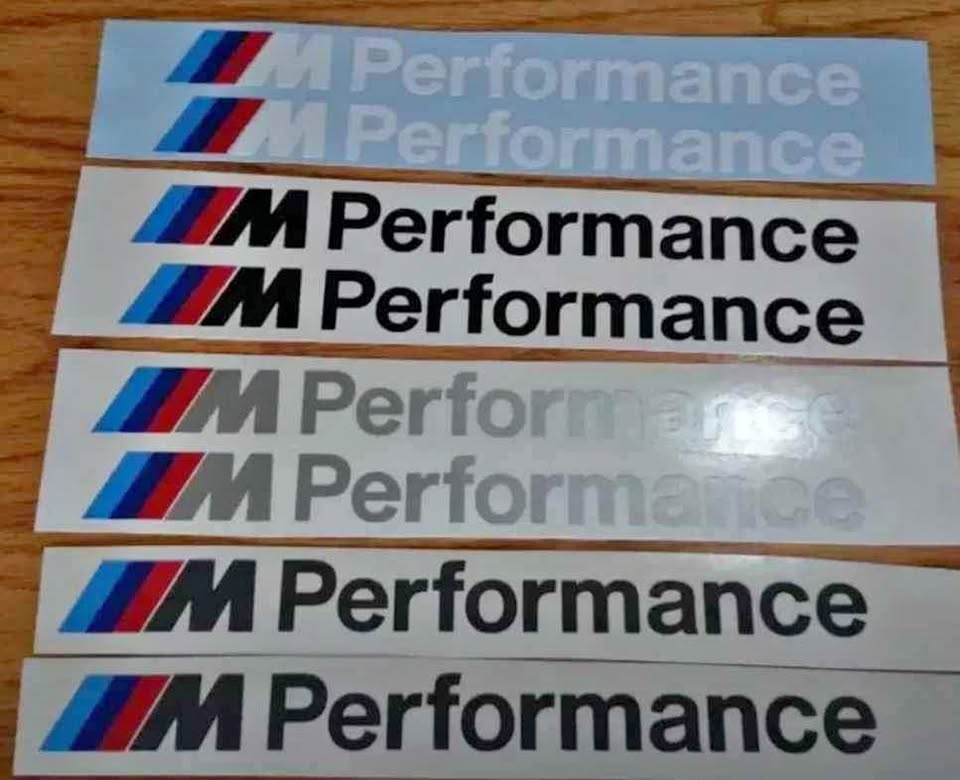 BMW E Series M Performance stickers decals - Private Seller BMW E Series M Performance stickers decals - Private Seller