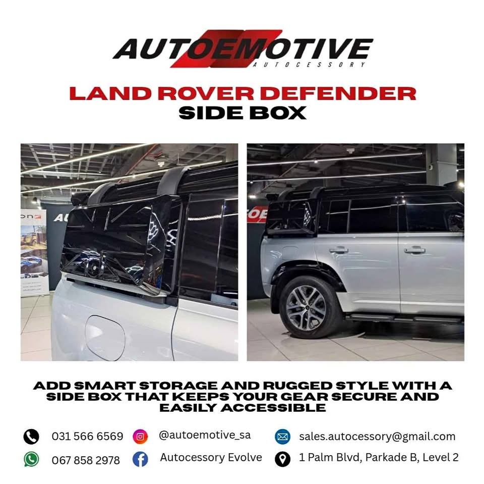 LAND ROVER DEFENDER SIDE BOX COMPATIBLE - Private Seller LAND ROVER DEFENDER SIDE BOX COMPATIBLE - Private Seller