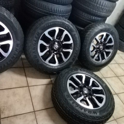 Toyota legends Rs rims and Tyres