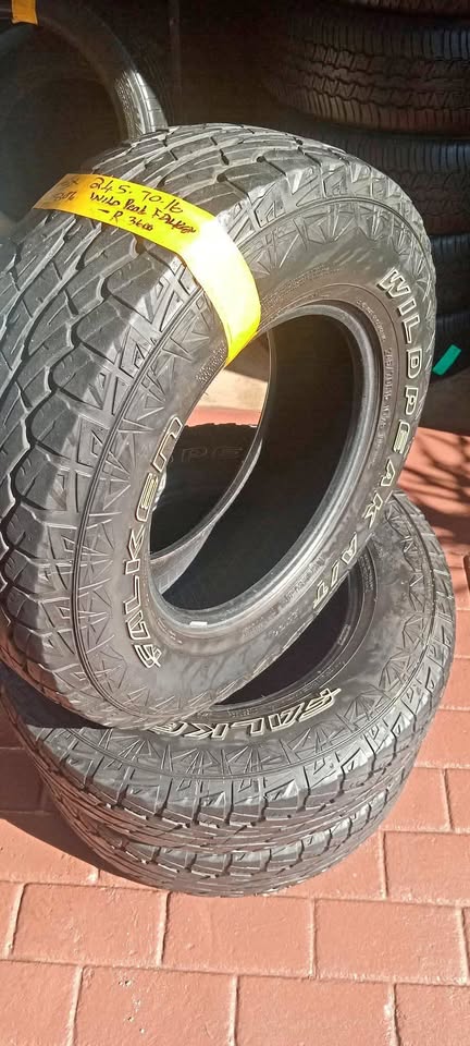3x Wild peak Falken AT 16 inch 3x Wild peak Falken AT 16 inch
