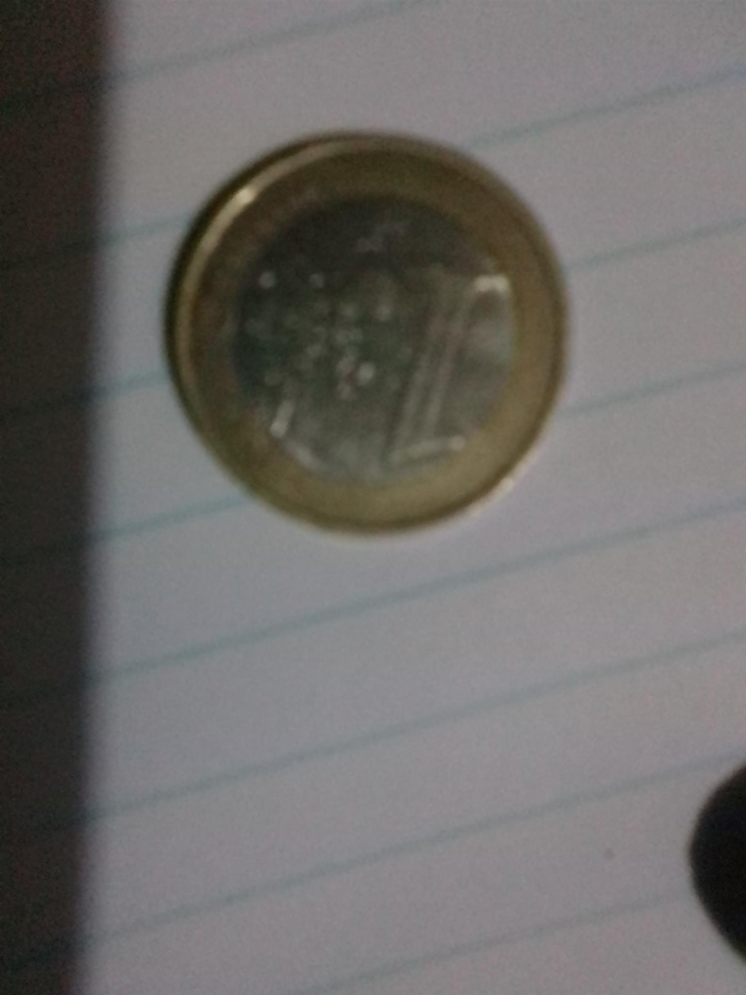1euro. Coin from 2002