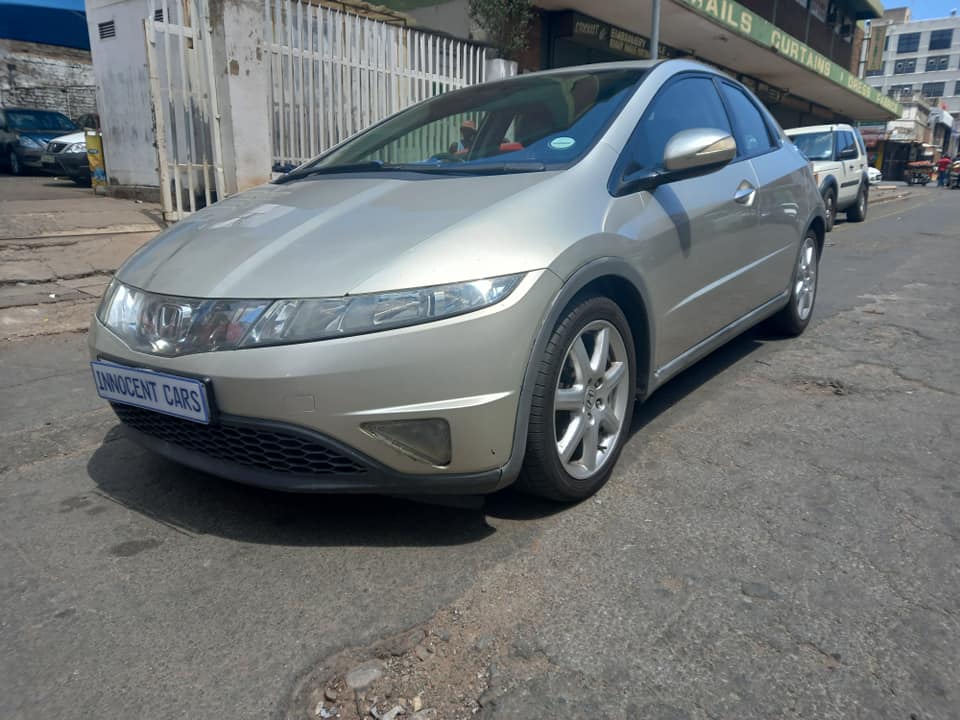 2008 HONDA CIVIC 2.2VXi, CDTI DIESEL, MANUAL, SILVER COLOUR, MILEAGE 130000KM