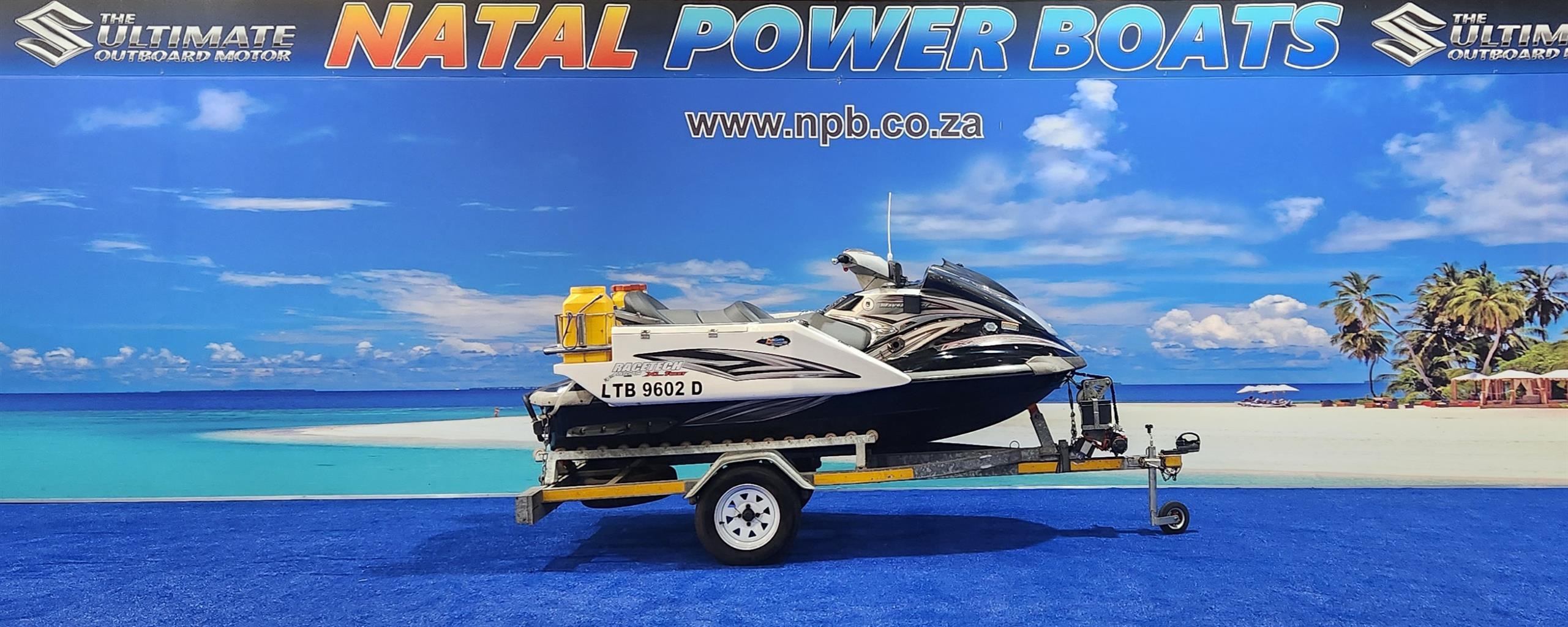 YAMAHA FX 160 ON TRAILER 2006 MODEL 374 HOURS