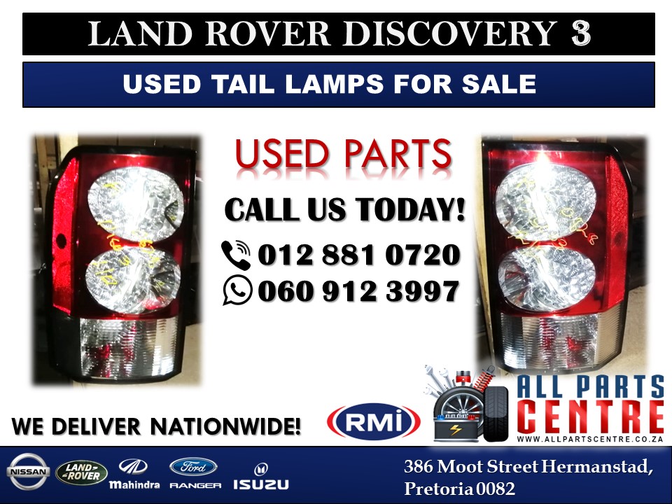 Land Rover Discovery 4 TDV6 Tail Lamps for Sale