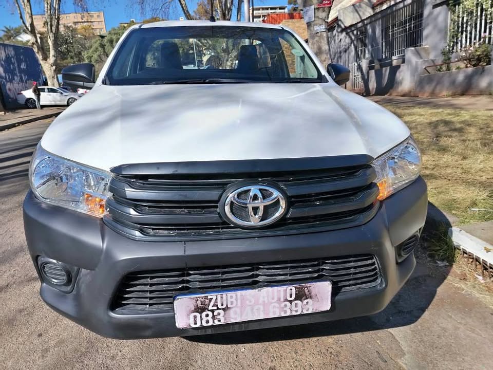 2021 Toyota hilux single cab 2.0 vvti 4×2