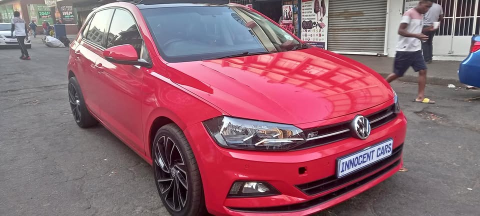 2018 MODEL VW POLO 8 R-LINE 1.0 ENGINE DSG.. AUTOMATIC TRANSMISSION.. RED.
