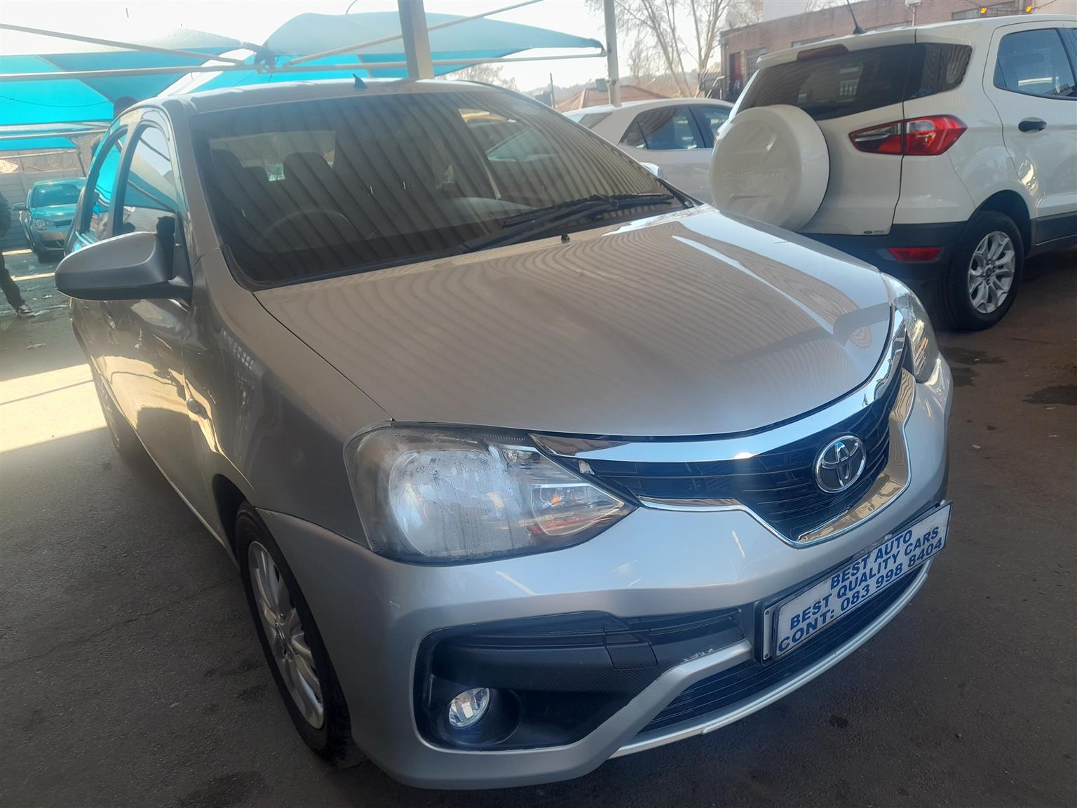 Pre-owned 2018 Toyota Etios 1.5 Engine Capacity