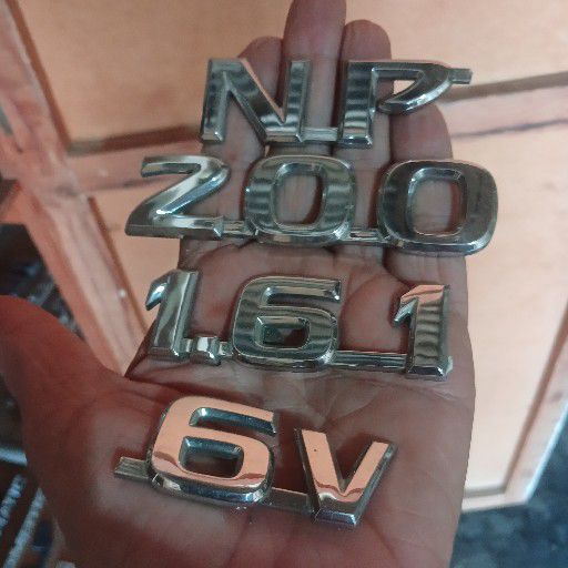 Nissan NP 200, rear letters - Private Seller Nissan NP 200, rear letters - Private Seller