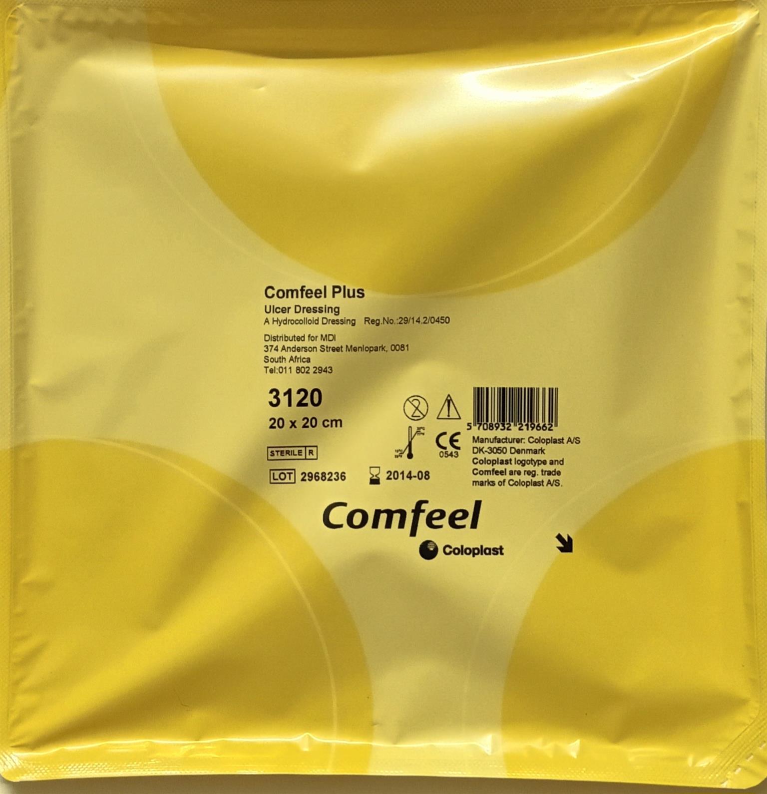 Colorplast Comfeel Plus Ulcer Dressing 3120 Colorplast Comfeel Plus Ulcer Dressing 3120