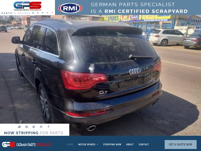 Audi Q7 4.2 TDI V8 CCF 2012 Quattro Automatic Gearbox Air suspension used spares - Private Seller Audi Q7 4.2 TDI V8 CCF 2012 Quattro Automatic Gearbox Air suspension used spares - Private Seller