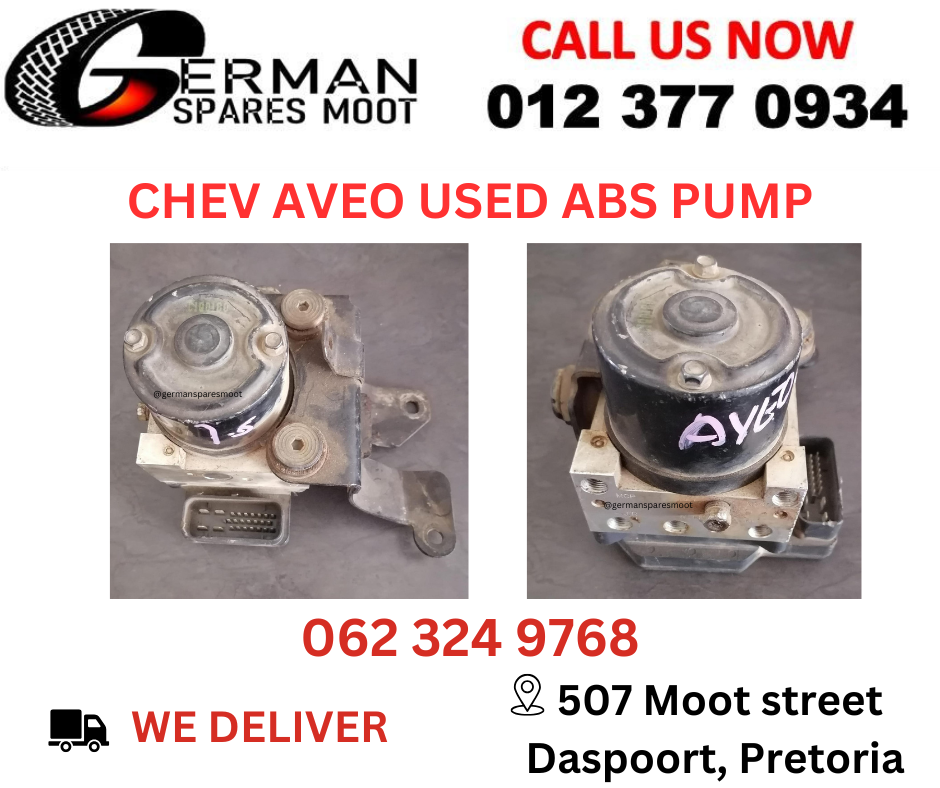 Chev Aveo Used ABS Pump - Private Seller Chev Aveo Used ABS Pump - Private Seller