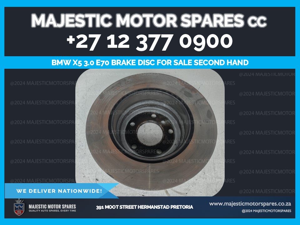 BMW x5 3.0 e70 brake disc for sale – quality used brake disc for bmw x5 e70. - Private Seller BMW x5 3.0 e70 brake disc for sale – quality used brake disc for bmw x5 e70. - Private Seller