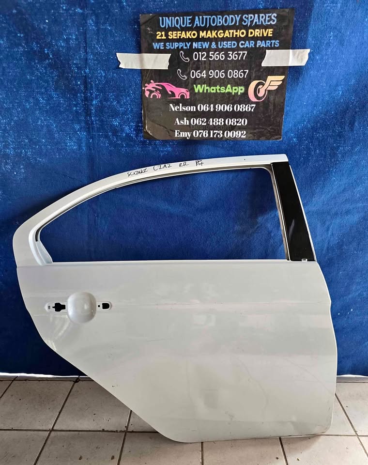 Used Suzuki Ciaz Right Rear Back Door for sale in Eastern Cape