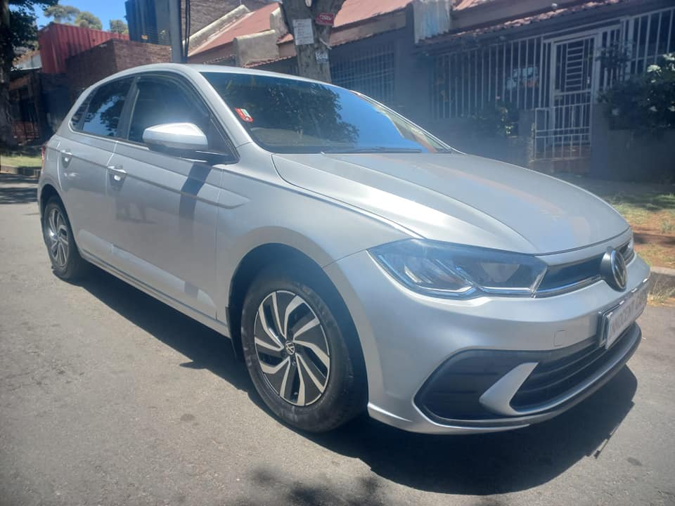2023 VW POLO 9 TSI 1.0 PETROL, MANUAL, SILVER COLOR, MILEAGE 41000KMS,