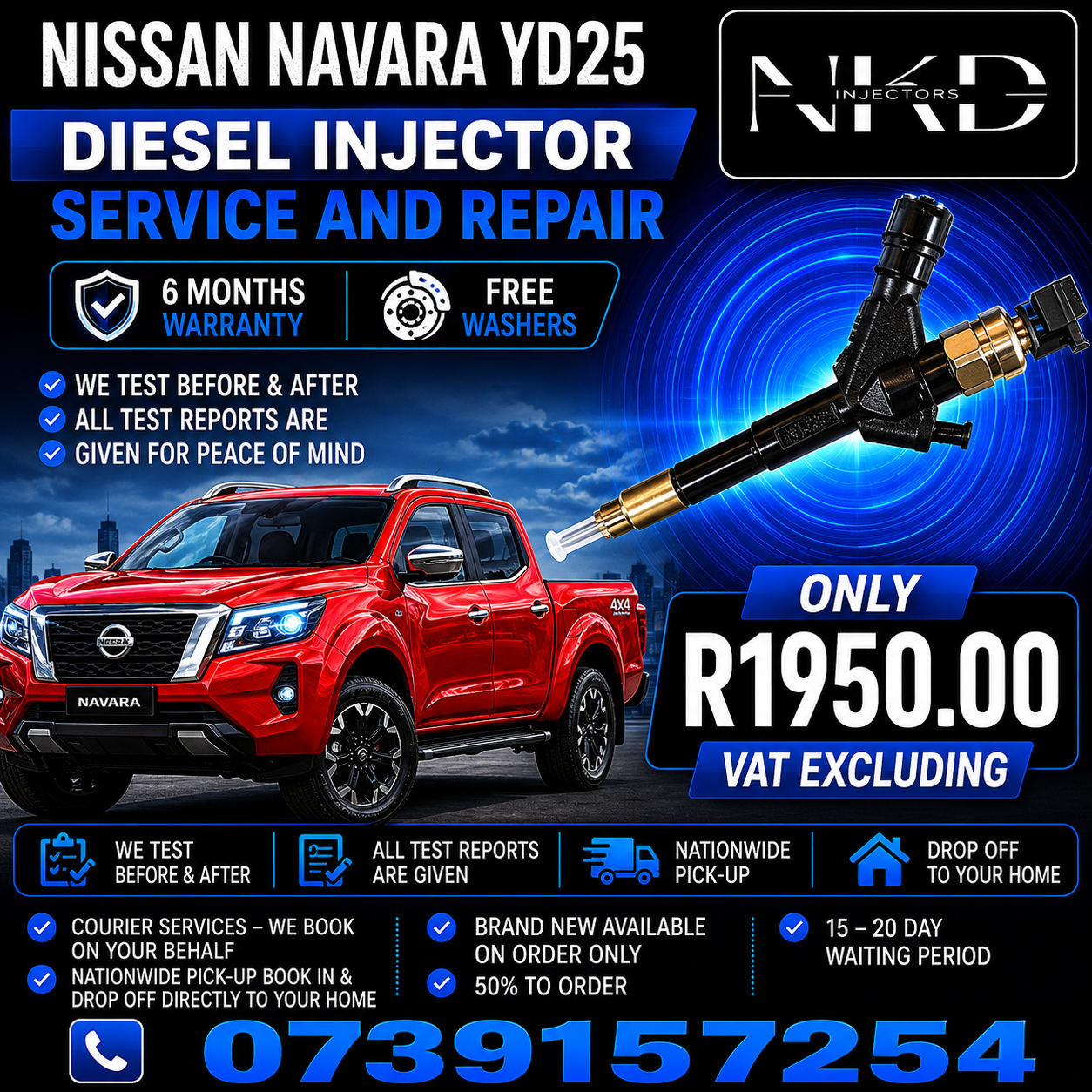 Nissan_Navara_YD25_Injectors_On_Recondition - Private Seller Nissan_Navara_YD25_Injectors_On_Recondition - Private Seller