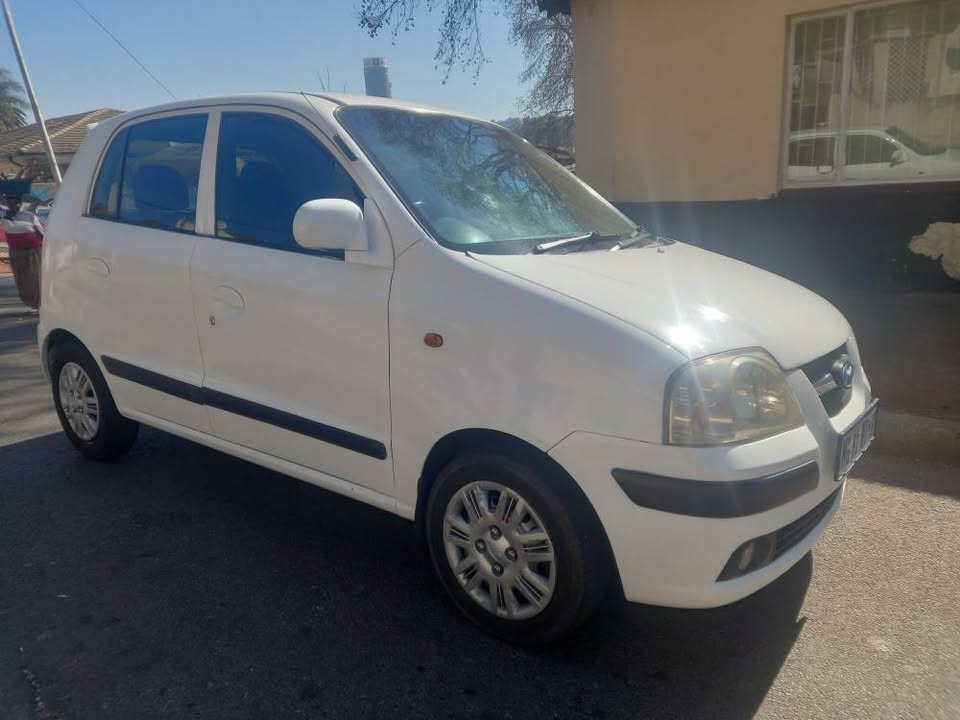2007 Hyundai Atos Prime 1.1 Petrol, Manual, White, 115000kms