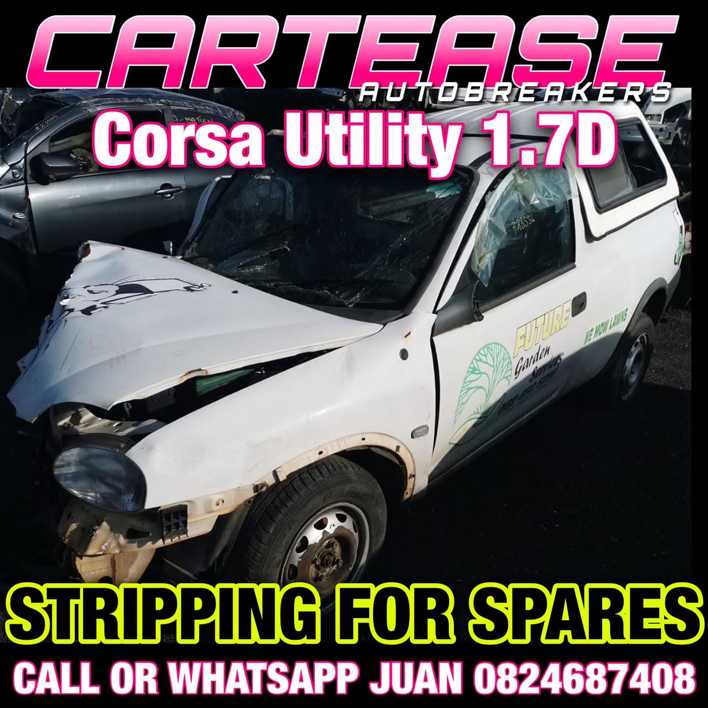OPEL CORSA 1.7LT DIESEL 2000 STRIPPING FOR SPARES - Private Seller
