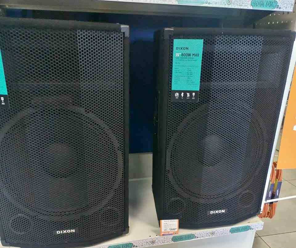 Dixon 15" Speakers