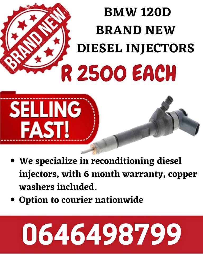 BMW 120D BRAND NEW DIESEL INJECTORS - Private Seller BMW 120D BRAND NEW DIESEL INJECTORS - Private Seller