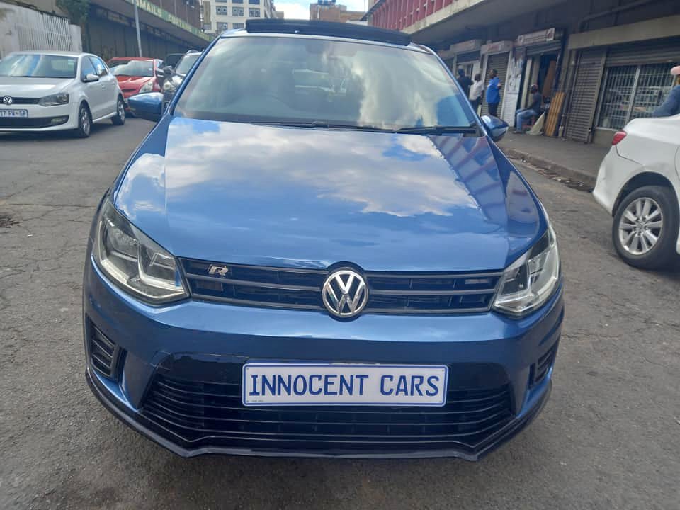 2015 VW POLO TSI RLINE 1.2 PETROL, MANUAL TRANSMISSION, BLUE COLOUR