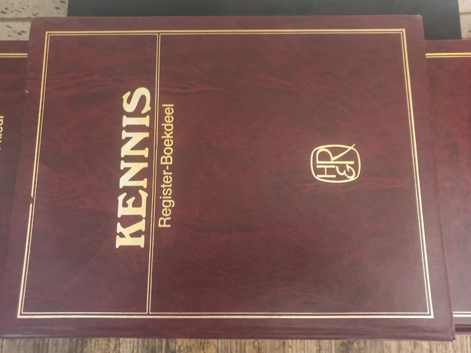 "Kennis" ensiklopedie Vir die versamelaar, afrikaans gesinne of as vintage dekor
