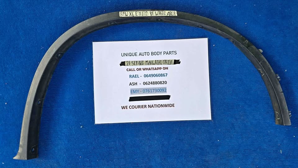 BMW X6 E71 E72 Right Front Wheel Arch BMW X6 E71 E72 Right Front Wheel Arch