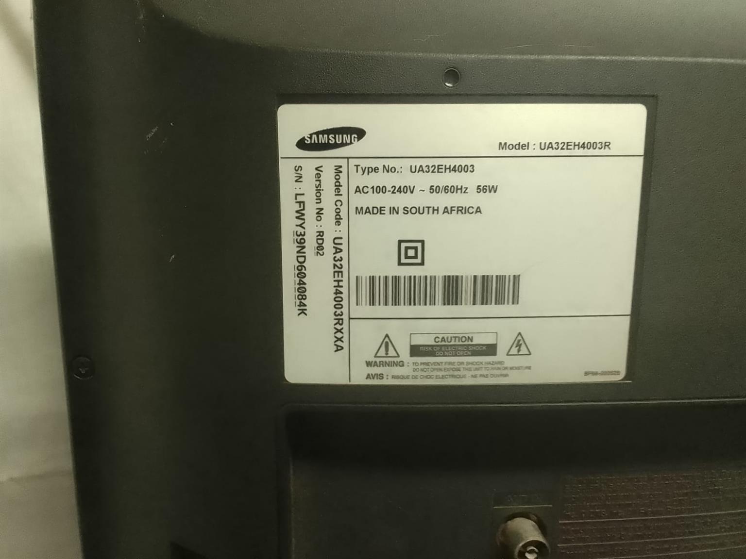 Samsung television for sale