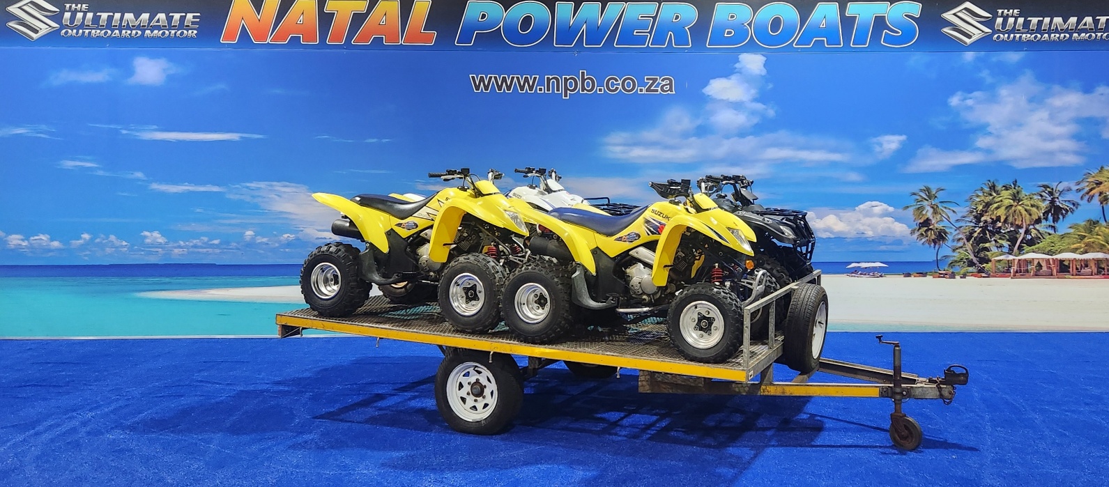 4 X SUZUKI QUADS Z 250