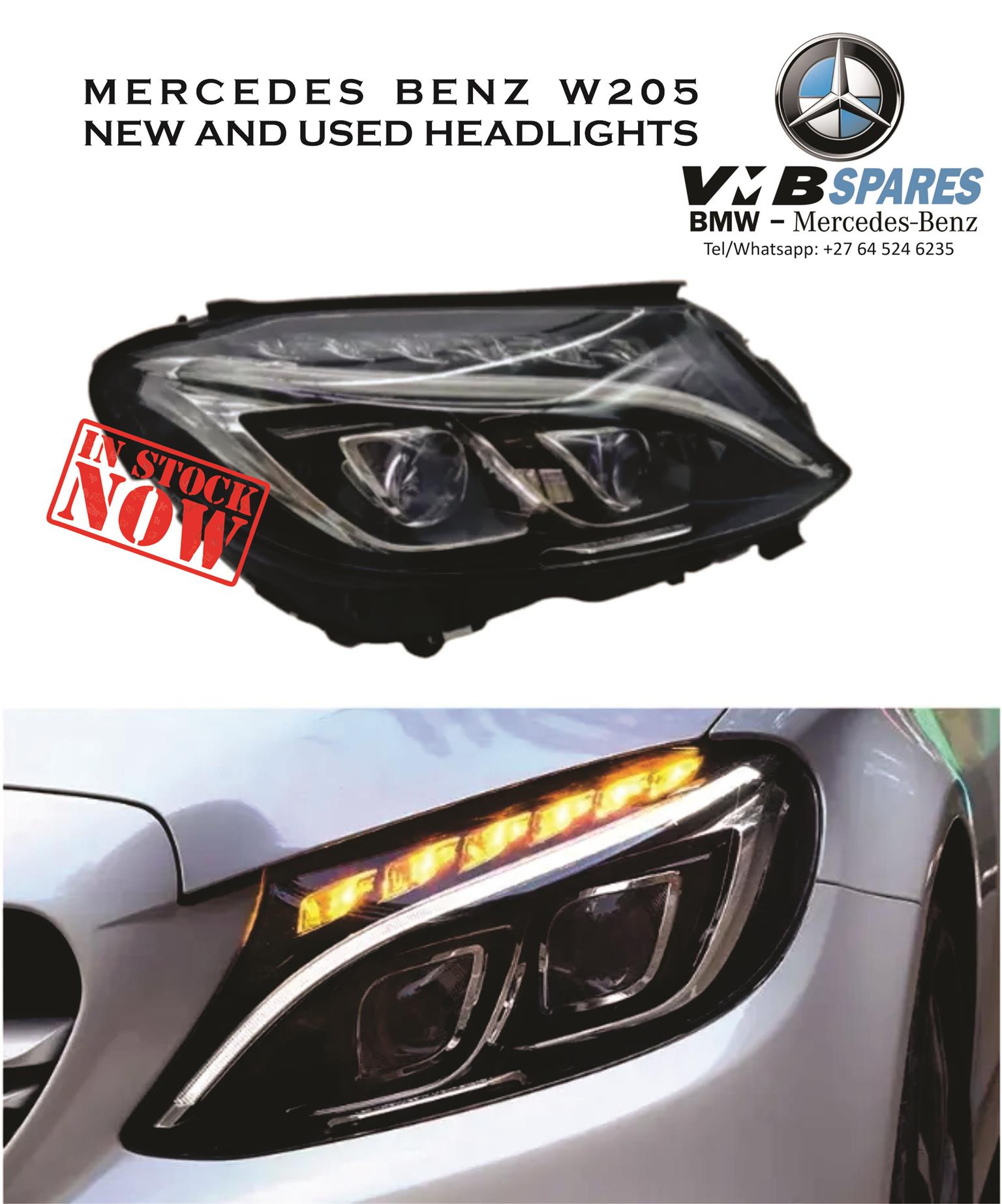 Mercedes Benz C Class W205 Headlights - Private Seller